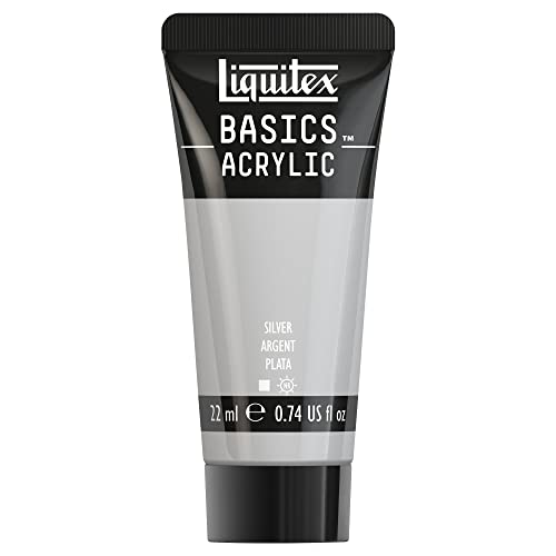 Liquitex Basics Acrylique Tube 22 ml Argent ROW