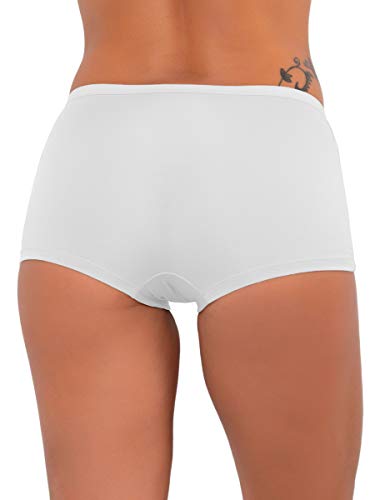 Kit 10 Cuecas Boxer Femininas Short Multicor (G)