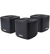 ASUS ZenWiFi XD4S AX1800 WiFi 6 Mesh Router (3 Pack), Coverage up to 4800 sq ft, Subscription-Fre...