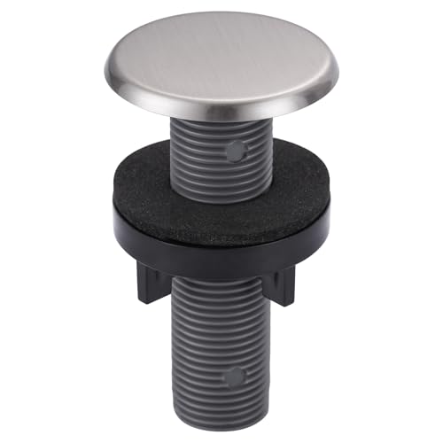 ARCORA Kitchen Sink Hole Cover: Premium Faucet Hole Plate Stopper Plug Countertop Extra Hole Plastic Cap for Soap Dispenser Sprayer Tap Brushed Nickel