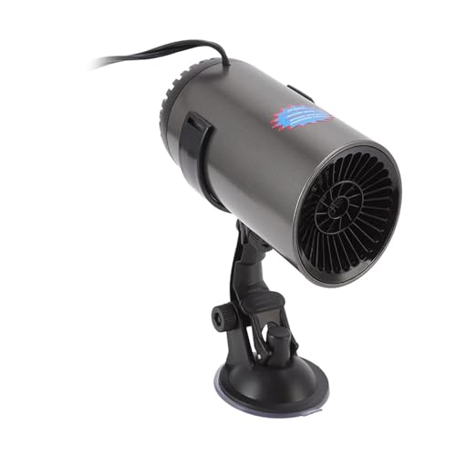 Yosoo Health Gear Car Heater, Portable 2 in 1 Car Fans with Heating & Cooling Function, Defroster Defogger, Car Heater That Plugs Into Cigarette Lighter, Car Demister Defroster with Rotatable