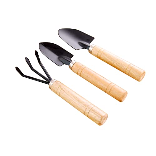 3Pcs Garden Shovel Set Potted Small Shovel Planting and Gardening Gardening Tools Planting Succulent Tool Set Mini Household Shovel Set Gardening Weeding Tools