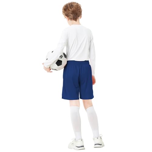 QBK Toddler to Youth Athletic Shorts for Boys and Girls Soccer Basketball Sports3