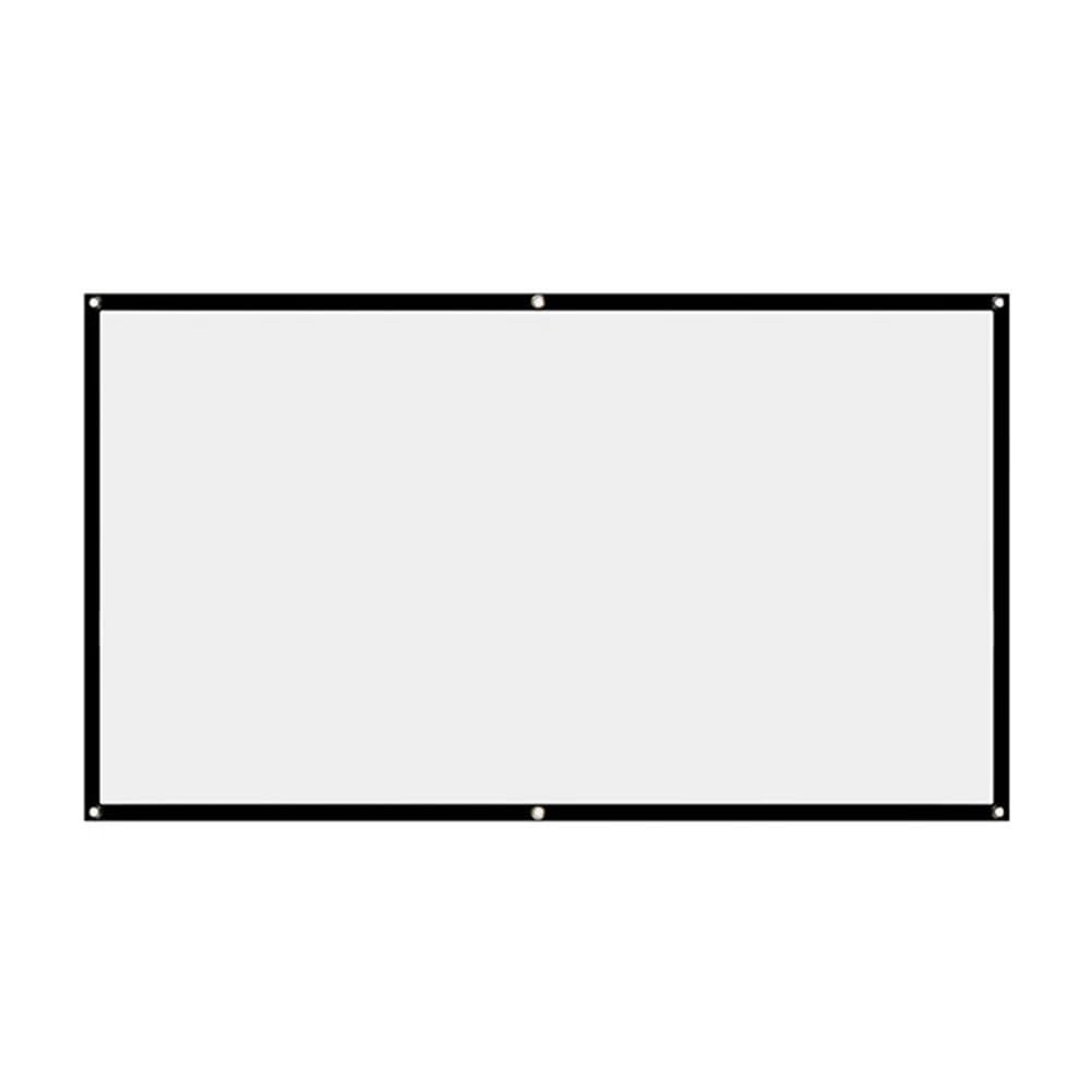 Pantalla de proyector sin arrugas para resolver problemas de espacio en casa 8