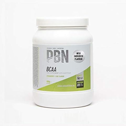 Premium Body Nutrition BCAA Erdbeere/Limette 500 g-Behälter Cover