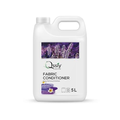 Image of QSSIY 5L Fabric Conditioner | Lavender | Softens Clothes & Towels | Hand & Machine Wash | India