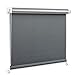 Décosteel Store enrouleur thermique sans perçage avec revêtement thermique et isolation thermique, gris graphite, 150x35 cm