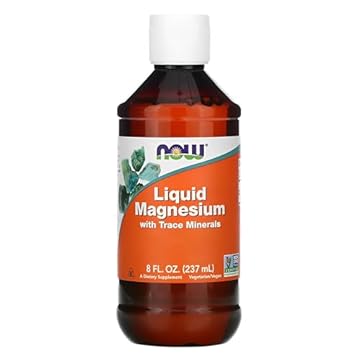 NOW Foods Magnésio Líquido Traço Mineral 237ml Importado