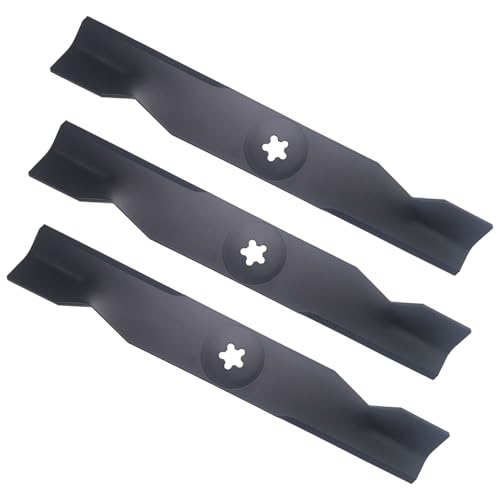 KEDAKEJI Z248F 48 inch Mower Blades Compatible with Hus qvarna YTH2348 YTH2148 YTH24V48 Z248 YTH24K48 YTH2448 Husqvarna Poulan Mulching Blade Replacement for 173920, 180054, PP24005, 532180054