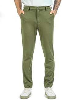 The Pant Project Luxury PV Stretchable Casual Pants for Men | Stylish Slim Fit Men's Wear Trousers for Office or Party | Mens Fashion Dress Trouser with Expandable Waist & 4 Way Stretch