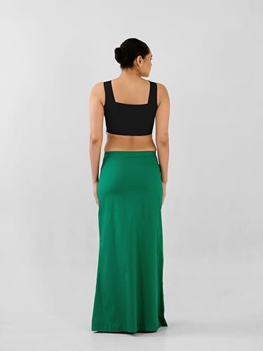 Image of I AM BY DOLLYJAIN D'coat Simple with Extender Length Adjustable for Women - 99% Cotton, 1% Lycra Stylish Lightweight Coat for Casual and Formal Wear