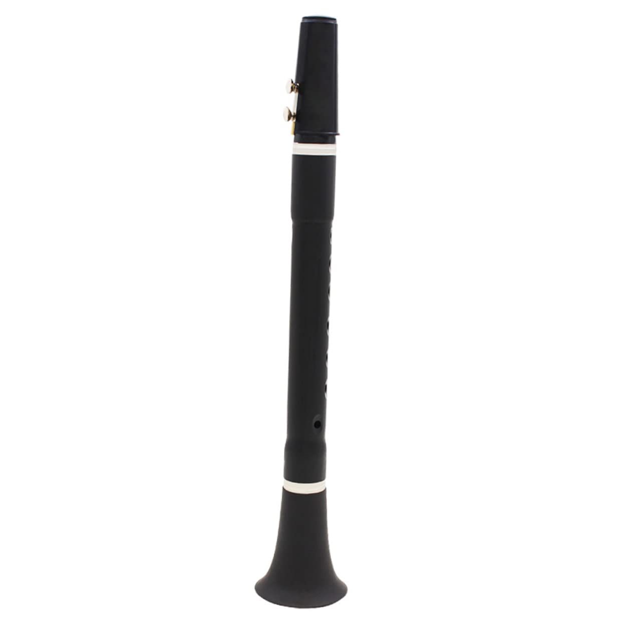 ERINGOGO Pocket Clarinet for Beginners Keyless Mini Clarinet Lightweight Adult Wind Instrument with Smooth Surface for Performance and Practice