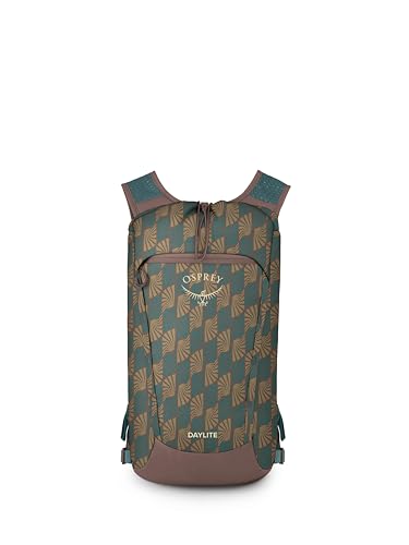 Image of Osprey Daylite Cinch Backpack, Kazuma Print /Magma Brown