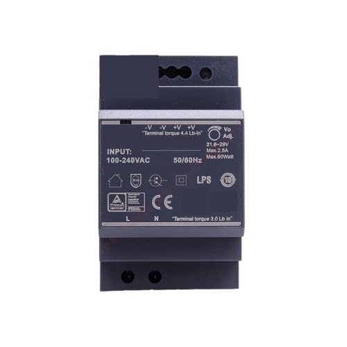 Alimentation sur Rail Din HDR-100 5V pour éviter les pannes de circuit