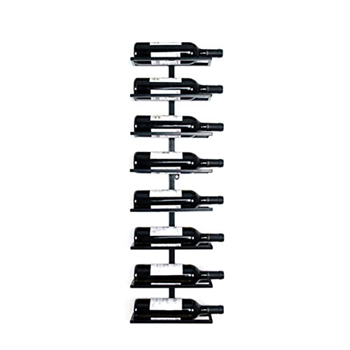 Soporte para copas de vino de madera sólida 8 botellas miniatura 1