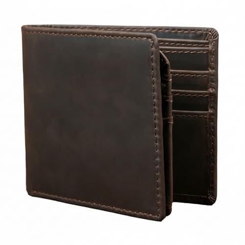 Image of JOSOOS Premium Leather Wallet for Men, RFID Protected, Bi-Fold