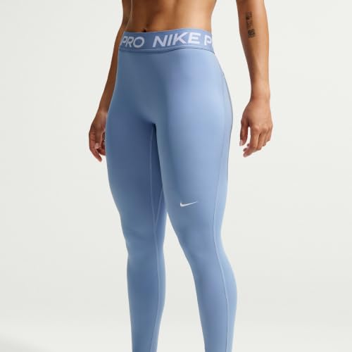 Image of Nike Womens Pro Mid-Rise Full-Length Leggings