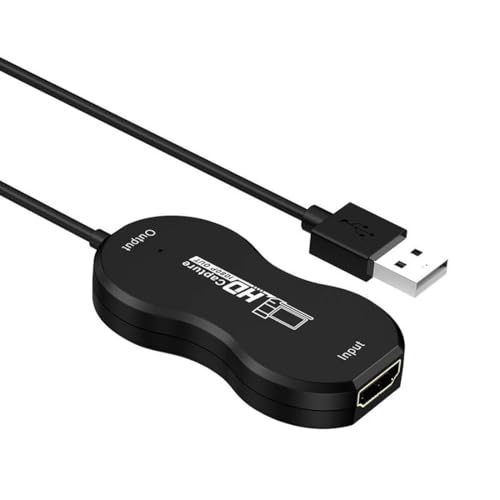 Placas de captura de áudio e vídeo, placa de captura HDMI 1080p para jogos, streaming compatível com