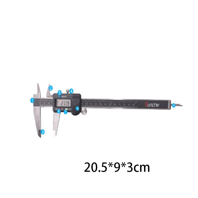 Industrial Digital Vernier Caliper | Caliper Digital Display Accuracy