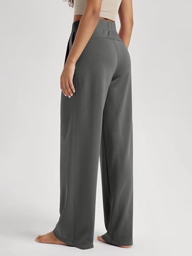 Image of ODODOS Modal Soft Wide Leg Pants for Women High Waist Casual Relaxed Pants with Pockets-27 /29 inch / 31 inch Inseam