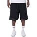 Pro Club Mesh Shorts Heavyweight Basketball Men's S-5xl (2X-Large, Black)