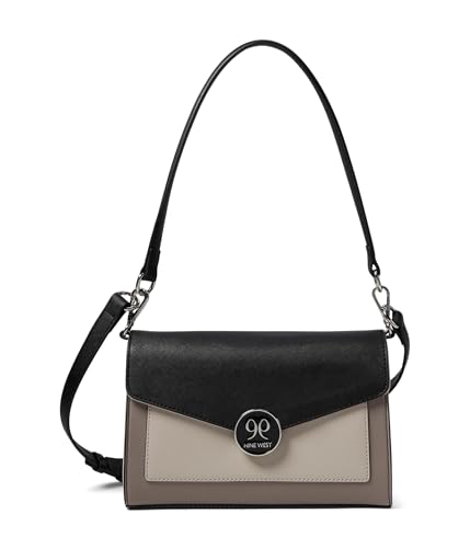 Nine West Natala Top Handle Flap, Greystone Multi