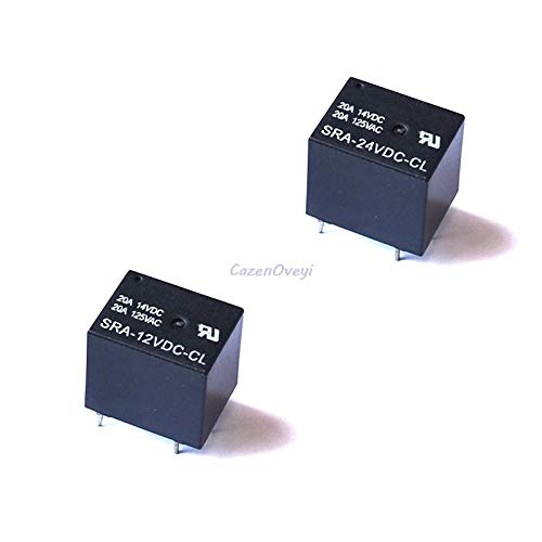 5pcs/lot Relay SRA-24VDC-CL SRA-24VDC SRA-24V SRA-24 relays 5PINS 24V DC T74