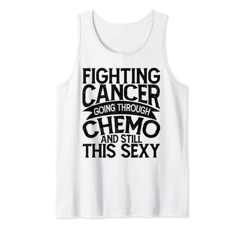 Lucha contra el cáncer, que a través del quimio y este sexi Camiseta sin Mangas