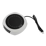 Portable 800w Electric Mini Stove Hot Plate, Electric Ceramic Stove With Adjustable Power Levels For Boiling Water Making Tea And Coffee(white)