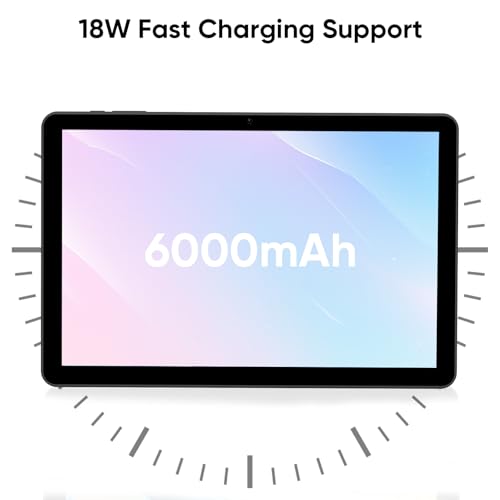 Tablet, 10 inch Android 14 Tablet, Octa-Core Processor Google Tablets with 10GB RAM + 64GB ROM 1TB Expand, GPS, 6000mAh, 1280x800 IPS Display, BT5.0, Dual Camera, WiFi 5, GPS (Blue) - Image 6