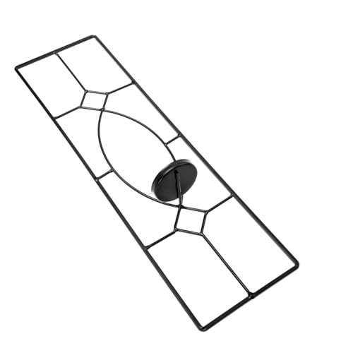 STOBAZA Unique Wall Hanging Candlestick Ironwork Wall Decor Perfect Centerpiece