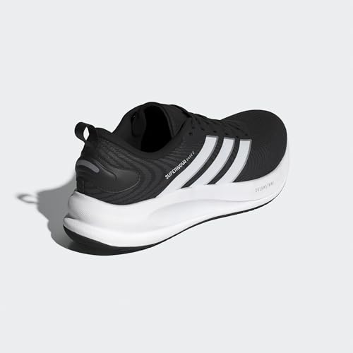 adidas Mezczyzni Supernova Ease 2 Running Shoes, Core Black/Ftwr White/Carbon, 49 1/3 EU