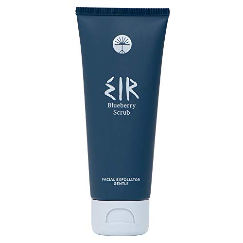 Preisvergleich Produktbild EIR Blaubeer peeling für Gesicht und Hals / Umweltfreundliches und natürliches Gesichtspeeling mit feuchtigkeitsspendendem Beerenextrakt und Jojoba / Gut für empfindliche Haut / 75ML