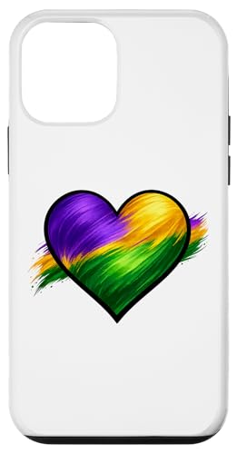 Mardi Gras �n�[�g�V���c �p�[�v�� �O���[�� �S�[���h �y�C���g �X�g���[�N�f�U�C�� �X�}�z�P�[�X iPhone 12 mini �p