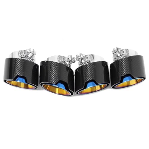 Embouts d'échappement carbone BMW M4 G82 M3 G80 M2, style sport pour sorties arrière