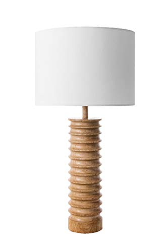 Nuloom IET02AA Canton 25 Inch Wood Table Lamp cover