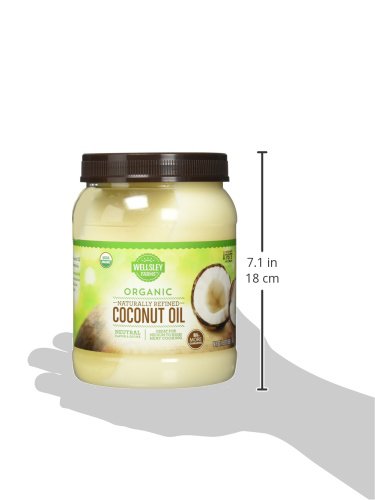Wellsley Farms Organic Naturally Refined Coconut Oil, 56 oz. - Thumbnail 2