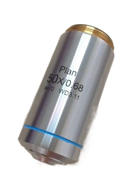 Microscopio metallografico Obiettivo a Campo Piatto Infinity a Lungo Raggio PLL 5 10 20 40 50 60 80 100X (Color : 50X)