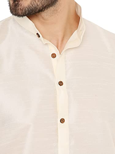 Image of Maharaja Banarasi Dupion Silk Kurta Pjama Set for Men