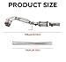 Direct Fit Exhaust Replacement Catalytic Converter Flex Pipe Repair Kit Compatible with Volkswagen Beetle 2014-2018, Compatible with Jetta 2014-2018, Compatible with Passat 2014-20171.8L 2.0L I4