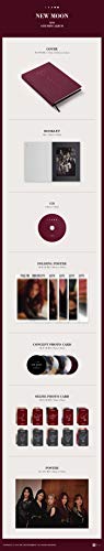 Amazon.com: AOA 'New Moon' 6th Mini Album CD+1p Folding Post On