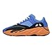 adidas Mens Yeezy Boost 700 Lace Up Sneakers Shoes Casual - Blue, Orange - Size 9.5 M