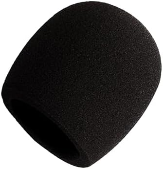 Shure A58WS-BLK Foam Windscreen for All Shure Ball Type Microphones, Black