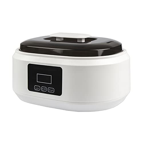 Máquina de cera de parafina para manos y pies, 200 W, calentamiento rápido, baño de parafina para artritis, terapia térmica, tratamiento de cera caliente, calentador de 3400 ml para piel seca y áspera