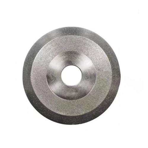 ZHaotn Disque abrasif parallèle 150 x 32 x 10 x 10 mm for affûteuse, fraiseuse, carbure de tungstène, Acier galvanisé, meule diamantée