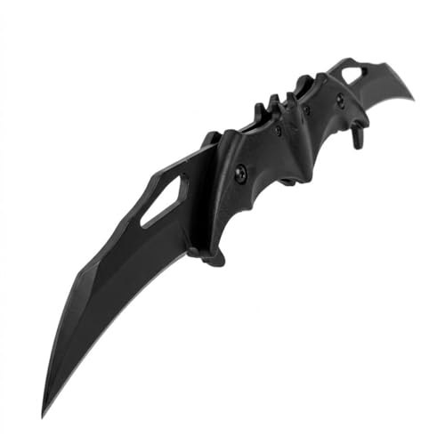 ARLEZA STORM Twin Blade Knife - 11 Pocket Folding Spring Assisted Dual Blades Tactical Knife (Black/Black)