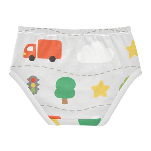 GuoChe Briefs Breathable Panties Toddler Cotton Underwear for Toddler Girls in Sizes 2T,3T, 4T, 5T, 6Y and 8Y2