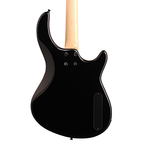 Dean Edge 09L Lefty Electric Bass Guitar - (Black) #TOP3