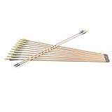 32 Zoll (86cm) Bogenpfeile, perfekt für intuitiven, traditonellen Bogensport.
