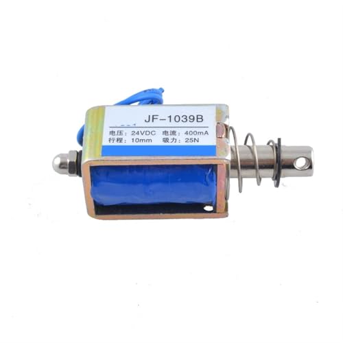Électroaimant à impulsion JF-1039 type poussoir tirer 24V pour automates et valves - 3